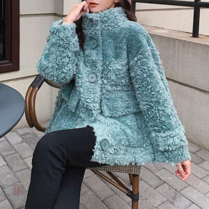 Manteau élégant en teinte pastel