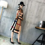 Style boheme chic, manteau d'hiver confortable pour femme