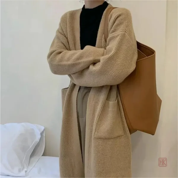 manteau-cardigan-long-style-kimono-1 Manteau Kimono Long pour Femme