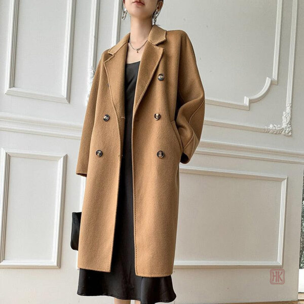 Manteau chaud et confortable, parfait pour l'hiver féminin