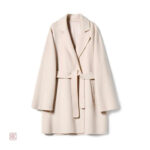 Veste courte femme en laine, coloris beige chic