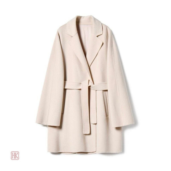Veste courte femme en laine, coloris beige chic