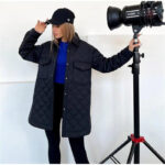 Veste kimono femme noire élégante et chic