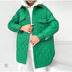 Manteau kimono femme vert tendance