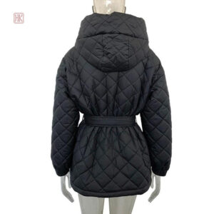 Manteau noir femme, design kimono avec capuche intégrée