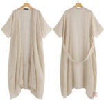 Vêtement d'extérieur kimono pour un style estival tendance