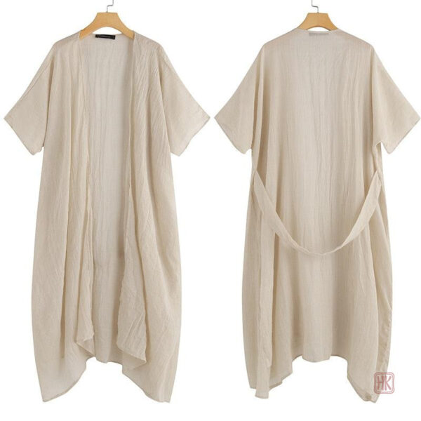 Vêtement d'extérieur kimono pour un style estival tendance