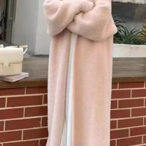 Manteau style kimono confortable et élégant