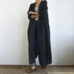Manteau long kimono été pour femme