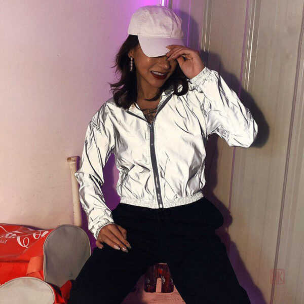 Veste kimono fluorescente pour un look audacieux