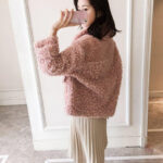 Manteau femme élégant en fourrure