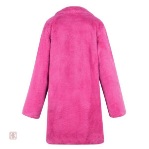 Manteau d'extérieur femme, couleur rose douce