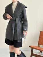 Manteau Kimono élégant avec grand col