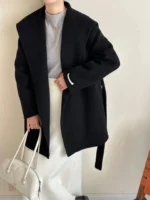 Manteau léger avec design kimono