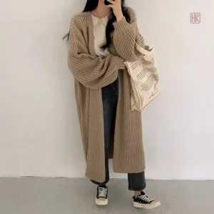 Manteau Kimono Décontracté Femme