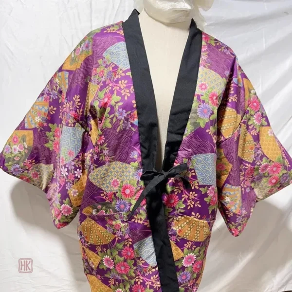 Vêtement kimono en coton, couleur élégante