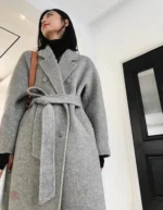 Manteau kimono en laine élégante pour l'hiver