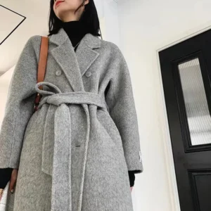 Manteau kimono en laine élégante pour l'hiver