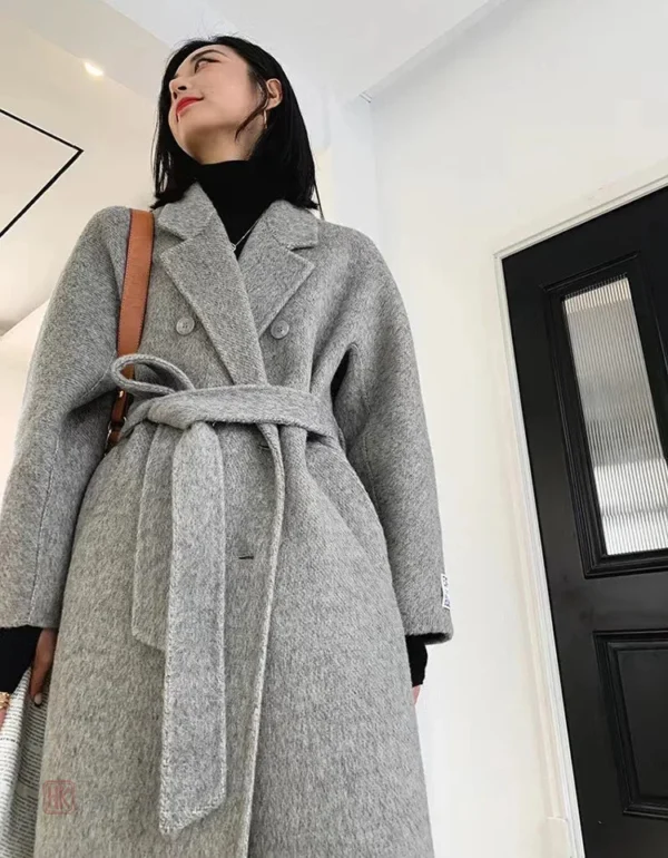 Manteau kimono en laine élégante pour l'hiver