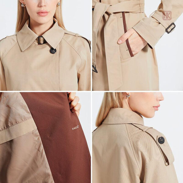 Manteau kimono féminin, coupe fluide et légère