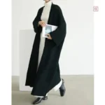 Manteau tricoté, design kimono élégant pour toutes occasions