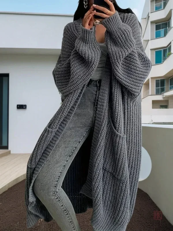 Kimono Tricoté Élégant en style moderne