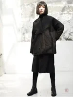 Manteau Kimono Épais pour un style rétro