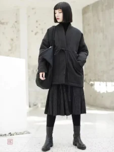 Manteau Kimono, design vintage et épais
