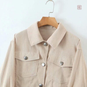 Kimono femme mi-long couleur beige