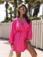 Robe kimono chic et sexy, parfaite pour l'été