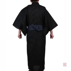 Vêtement de nuit kimono pour homme, design sobre et chic