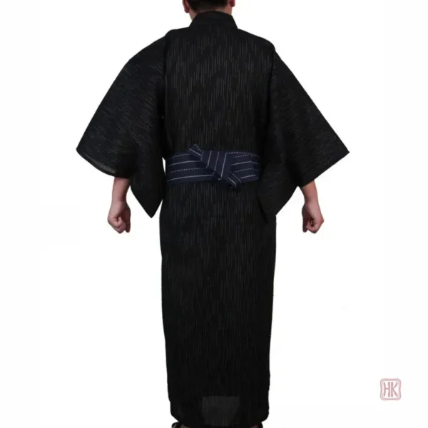 Vêtement de nuit kimono pour homme, design sobre et chic