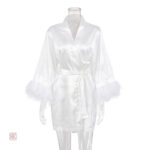 Peignoir kimono pour moments de détente