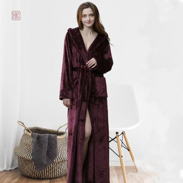 peignoir-de-chambre-hiver-femme-1 Peignoir kimono hiver femme confortable et douillet