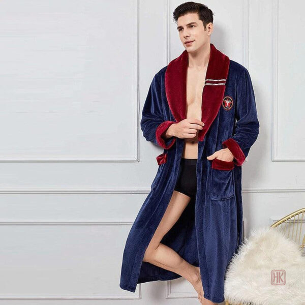 Peignoir de nuit homme style décontracté et moderne