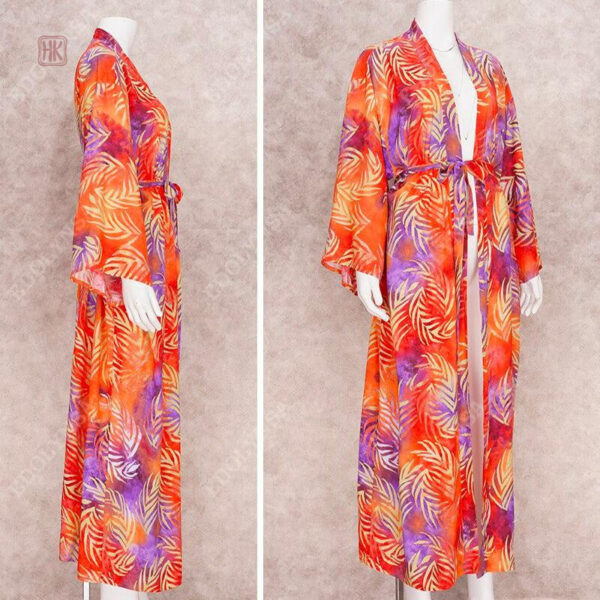 Style kimono féminin pour moments de détente