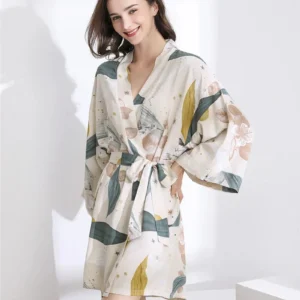Peignoir Kimono Femme Chaud et Léger