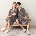 Peignoir kimono femme, confortable et chaleureux