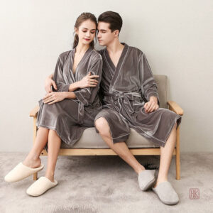 Peignoir kimono femme, confortable et chaleureux