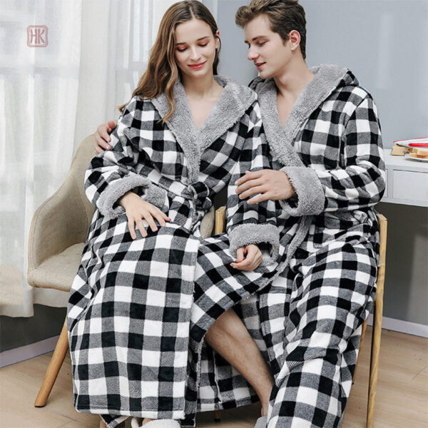 Peignoir douillet pour femme, style kimono, confortable et chaleureux