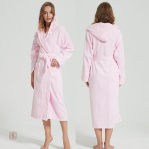 Peignoir femme style kimono, tissu coton