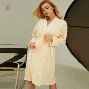 Peignoir Kimono Femme élégant pour la maison