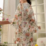 Peignoir femme style kimono pour les journées printanières