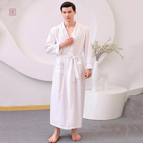 peignoir-fin-homme-1 Peignoir fin kimono homme élégant et confortable