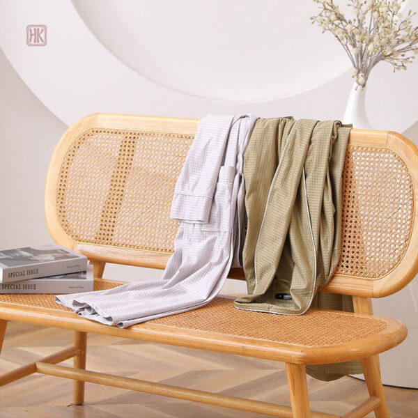 Peignoir kimono masculin, idéal pour les moments de détente