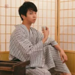 Peignoir Kimono Samouraï pour homme élégant et confortable