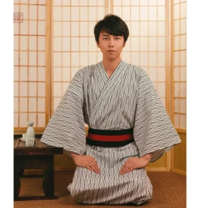 Peignoir samouraï pour homme, parfait pour la détente