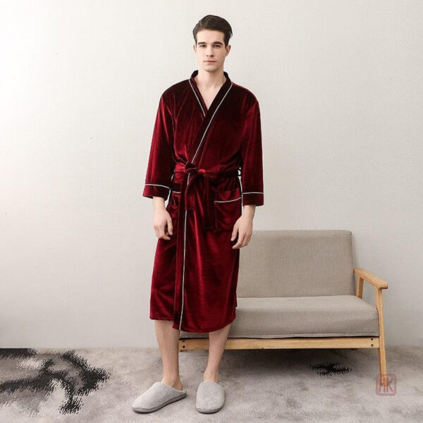 peignoir-homme-sexy-1 Peignoir sexy pour homme en kimono