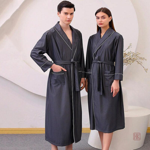 Peignoir homme léger idéal pour les moments de détente