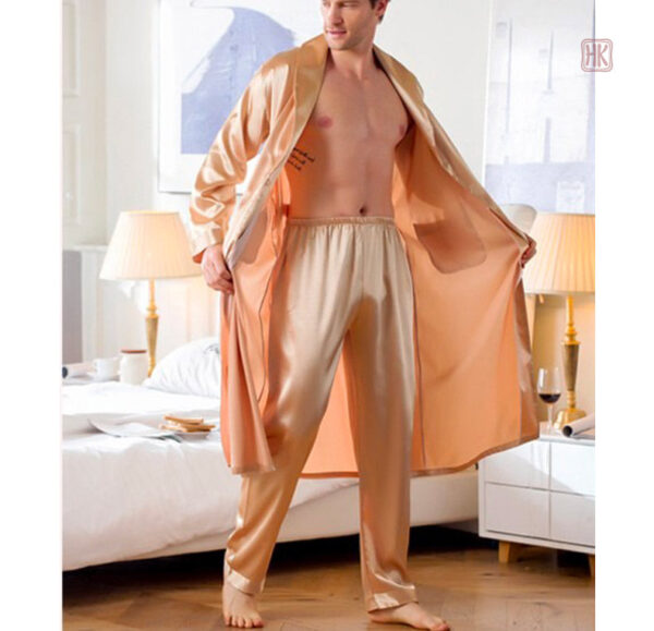 Peignoir kimono homme ample, idéal pour le quotidien